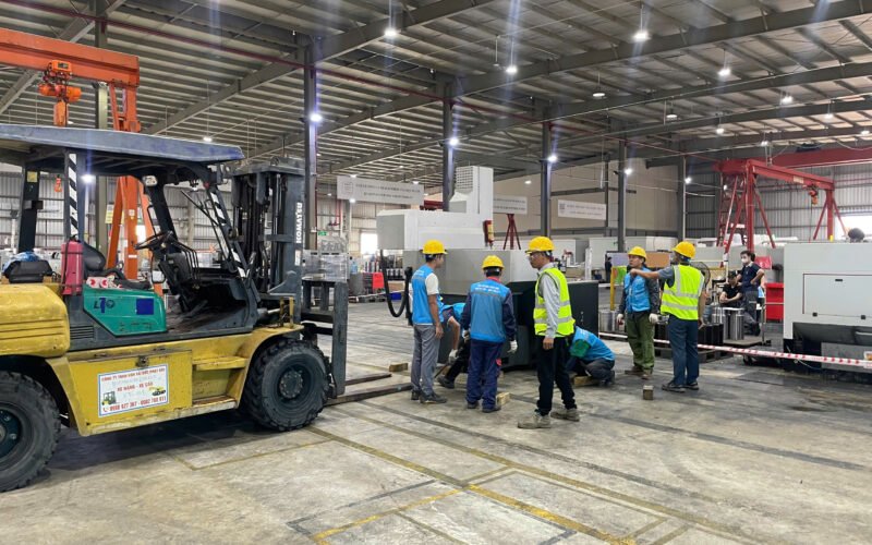 Dịch Vụ Nâng Hạ, Di Dời Máy Công Nghiệp Tại Bình Phước – Đồng Nai