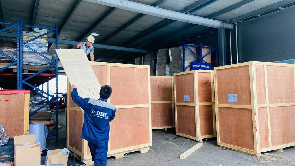 Dịch vụ đóng thùng gỗ tại Bắc Ninh- Đóng kiện máy chuyên nghiệp, an toàn
