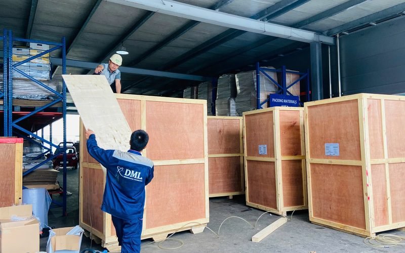 Dịch vụ đóng thùng gỗ tại Bắc Ninh- Đóng kiện máy chuyên nghiệp, an toàn